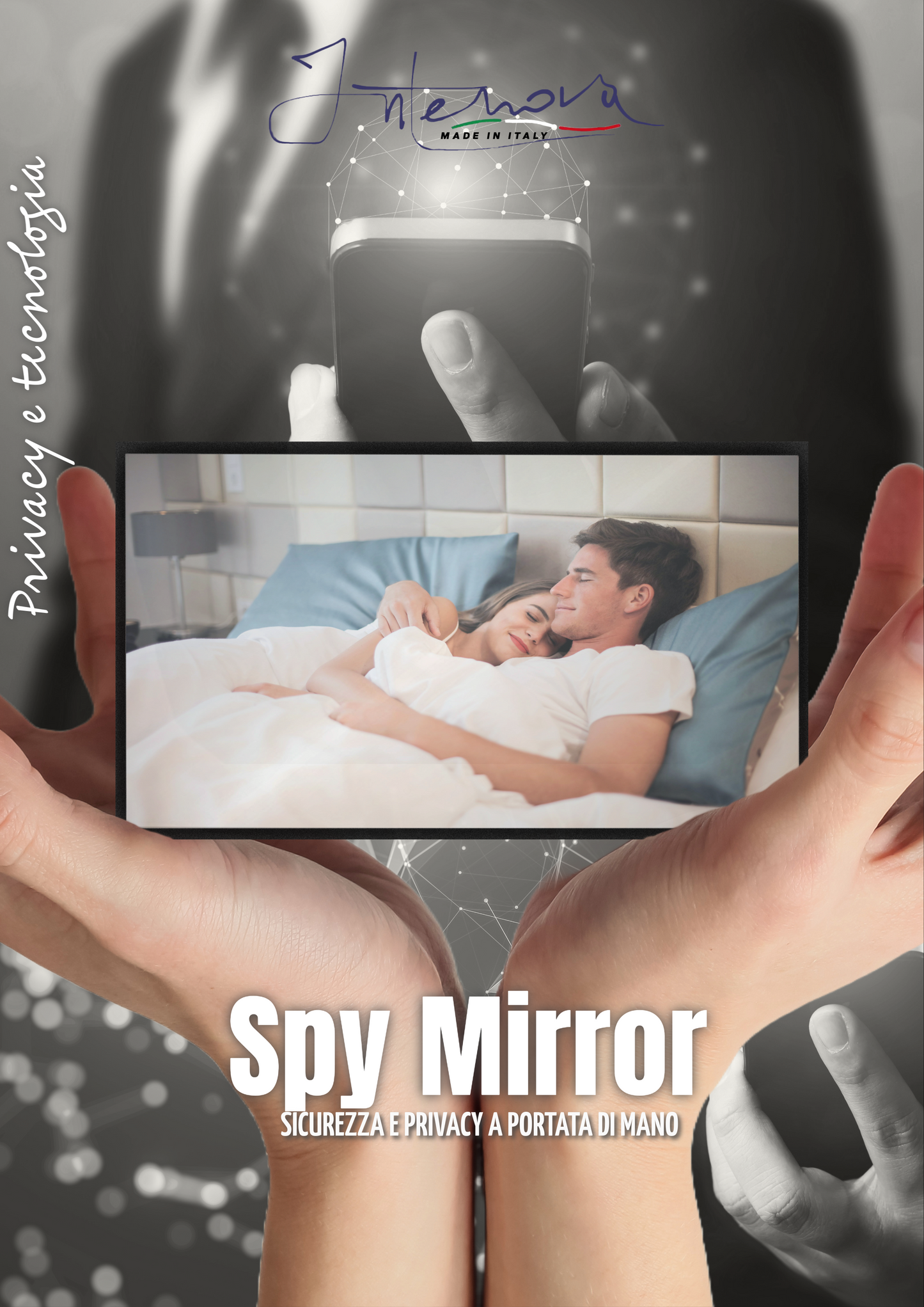 Spy Mirror - Specchio smart con telecamera integrata